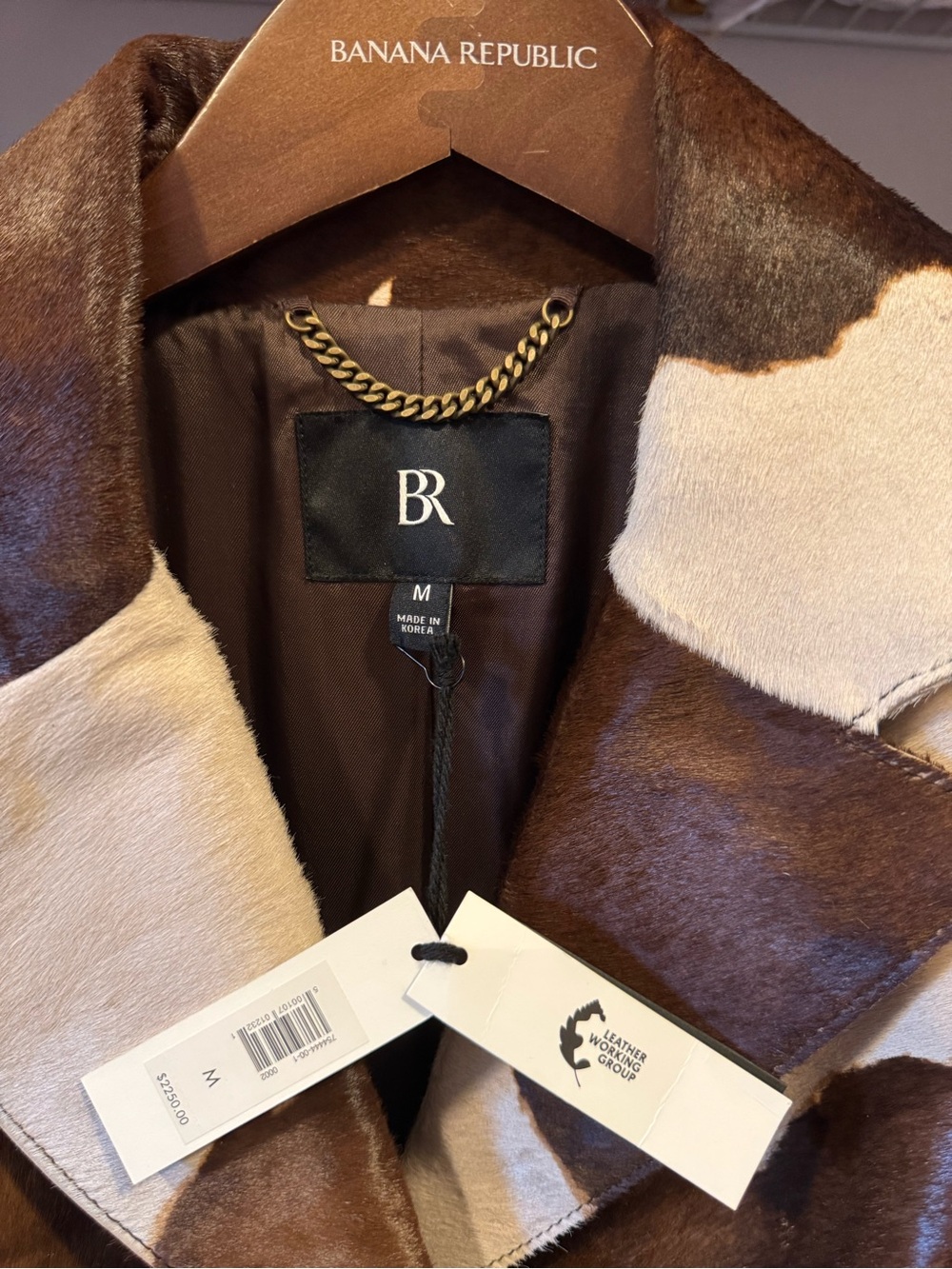 MARYAM HAIRCALF LEATHER COAT

Brand NEW! Never worn! - Picture 3 of 10